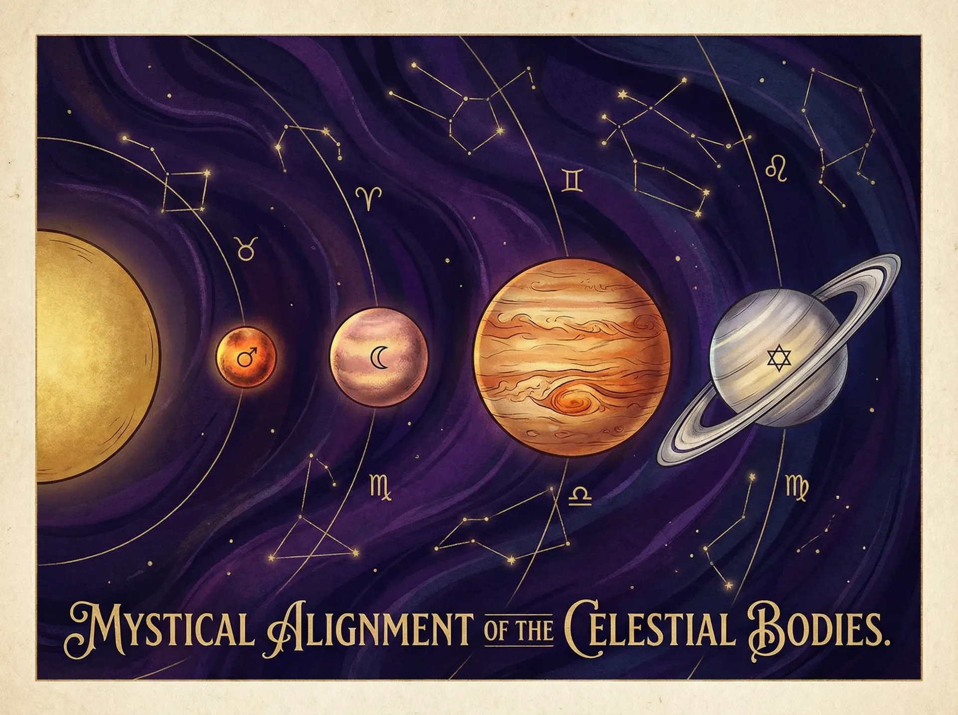 占星行星解读 - 恶性动态图3000期 | 占星学入门
